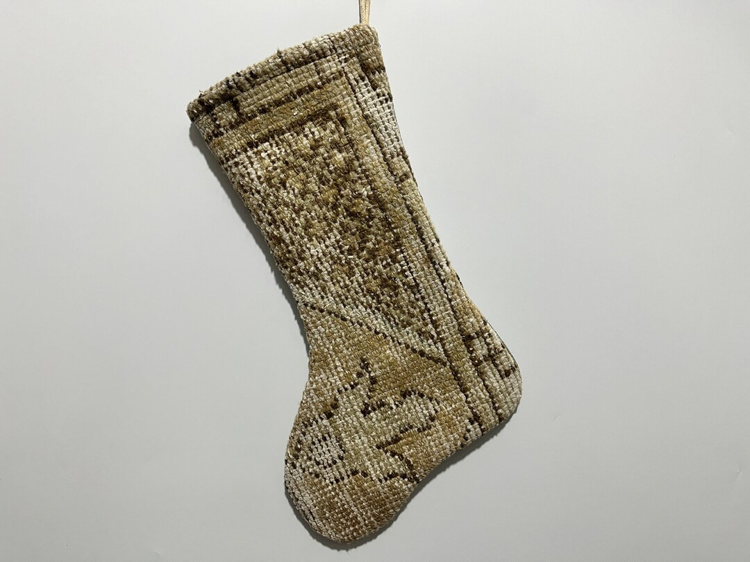 Christmas Stocking Kilim Stocking Handmade Stocking Turkish - Etsy | Etsy (US)