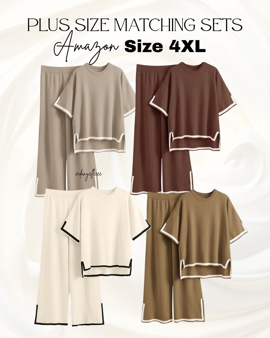 plus size neutral matching sets from Amazon! Up to size 4XL 🤎

size large, size xl, size xxl, size 3x, size 3x 

#LTKSaleAlert #LTKPlusSize #LTKMidsize