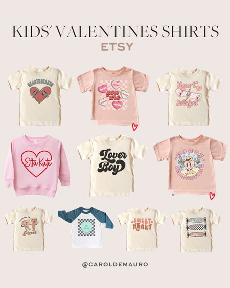 Grab these cute Valentine's shirts for your kids!

#fashionfinds #kidsfashion #valentinesoutfit #toddleroutfits

#LTKFind #LTKU #LTKkids