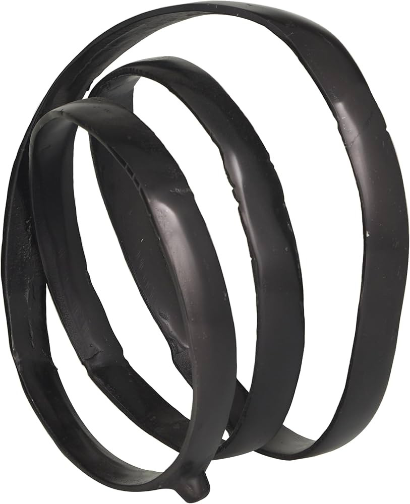Deco 79 Aluminum Metal Abstract Decorative Sculpture Looped Home Decor Statue, Accent Figurine 12... | Amazon (US)