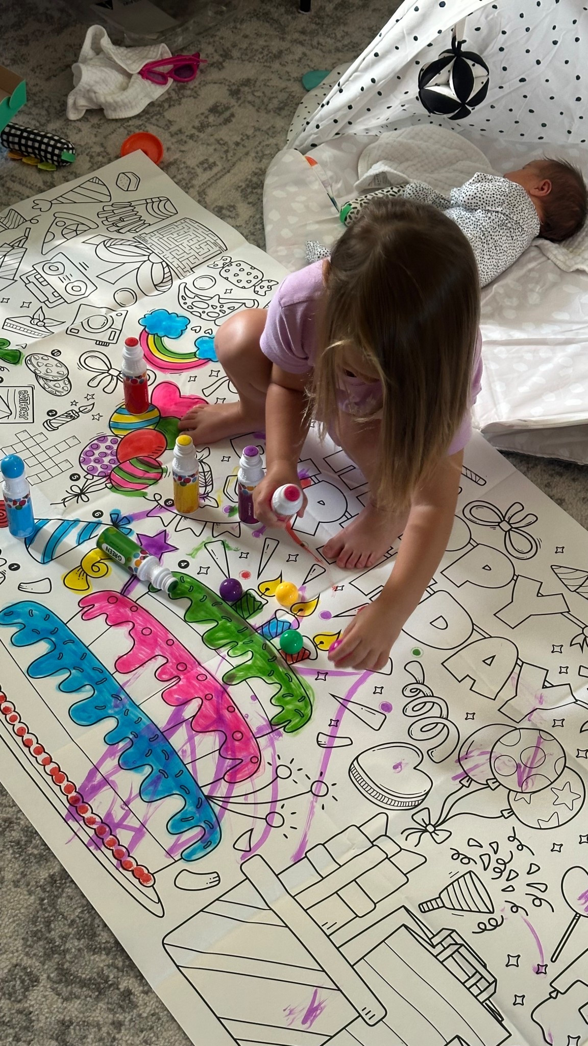 Coloring banner for birthday! Other prints available 💞

#LTKFamily #LTKFindsUnder50 #LTKKids
