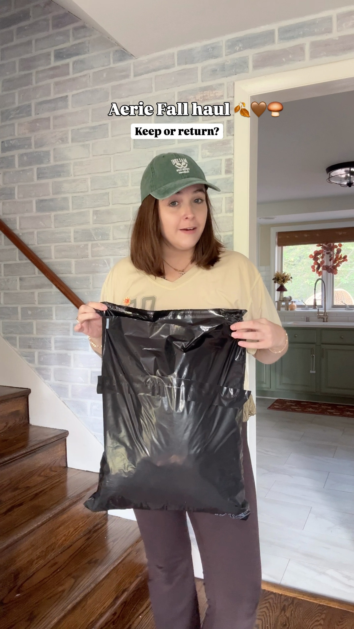 Secret extra 20% off in cart with code “LTKFALLSALE"

Woohoo!! Fall Aerie haul lets go. Here’s are the sizing details:

Tan sweatshirt: small. Size down 1-2

Tan ribbed leggings: true to size. I’m wearing a large

Bubble tank: true to size. I’m wearing a large

Plaid bubble skirt: true to size. I’m wearing a large

Red snap fleece sweatshirt: runs oversized. size down 1. Medium in this one

Red flare leggings: true to size. I’m wearing a large

Green leggings: true to size. I’m wearing a large 

#LTKFallSale #LTKMidsize #LTKSaleAlert