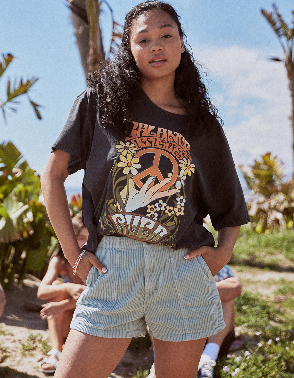 RVCA Daylight Womens Cord Shorts | Tillys