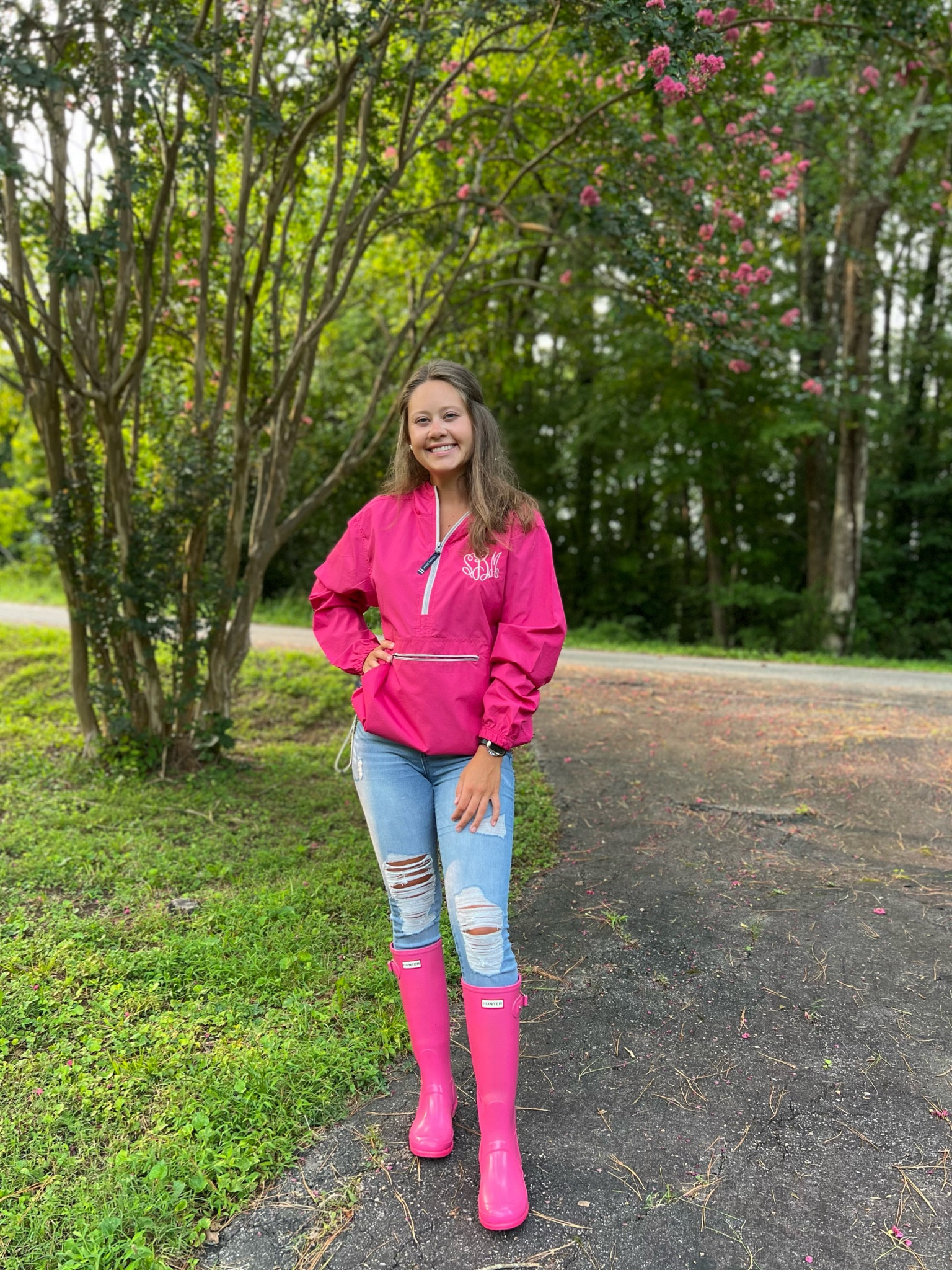 barbie, barbie outfit, pink outfit, casual outfit, shacket, pink shacket, airport outfit, travel outfit, comfy outfit, fall outfit, rain jacket, rain boots, rainy day outfit  🩷

#LTKBacktoSchool #LTKSeasonal #LTKstyletip