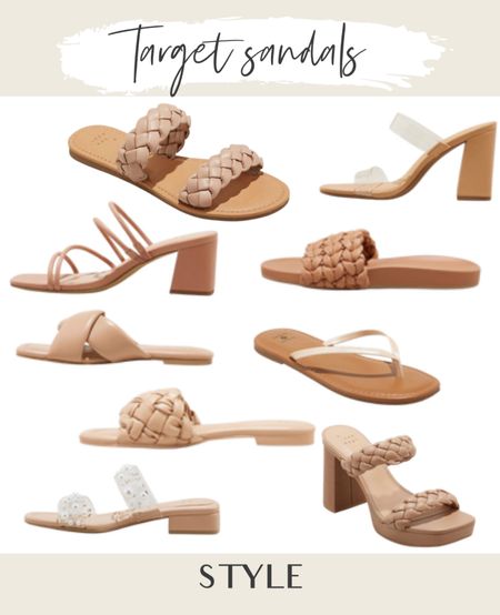 Affordable Summer sandals. @target @targetstyle 


#LTKshoecrush #LTKunder50 #LTKSeasonal