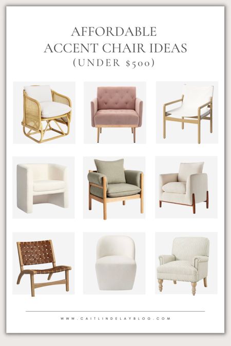 Affordable accent chair ideas for every style  (under $500!)

#target #wayfair

#LTKstyletip #LTKhome #LTKSeasonal