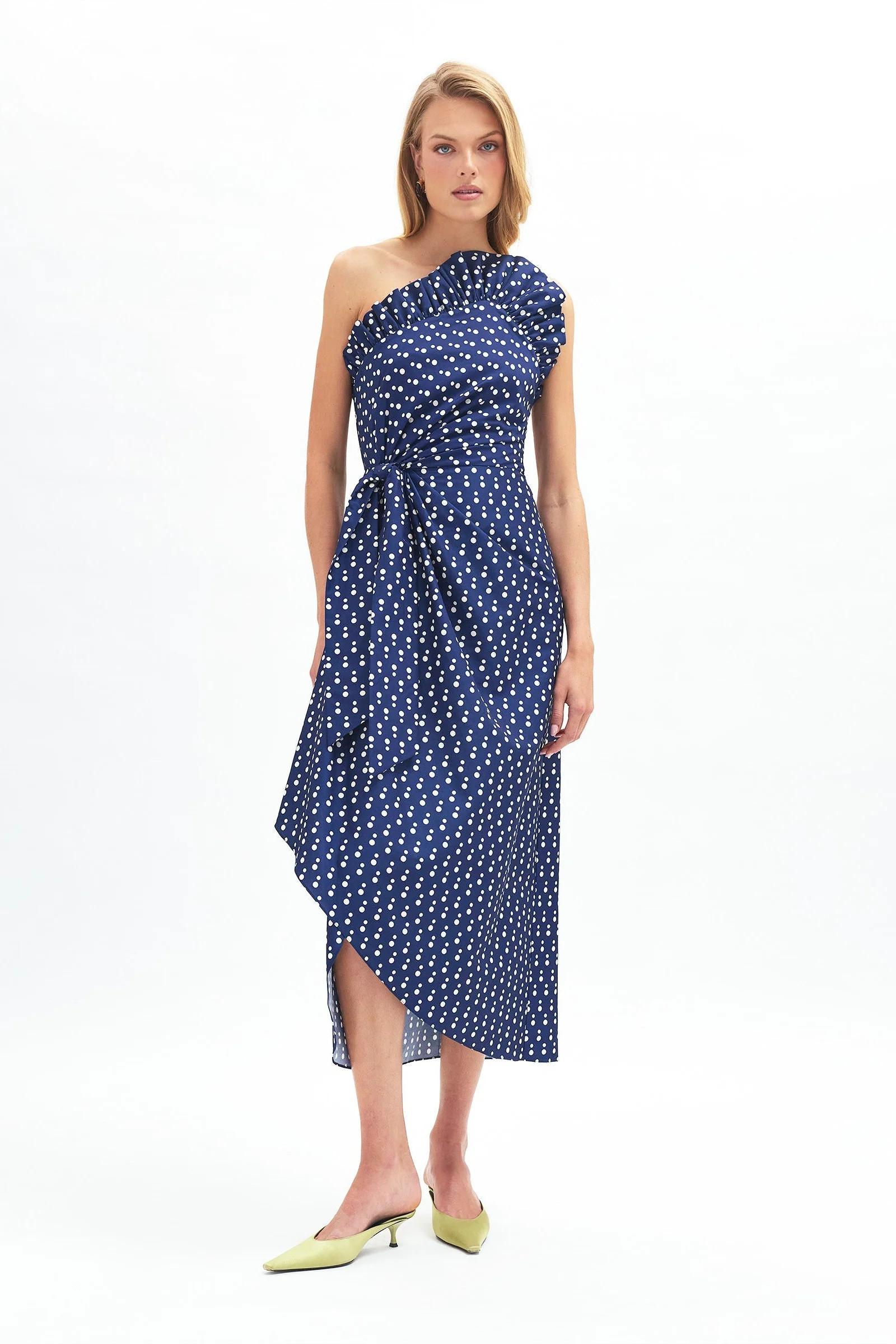 Charlotte Polka Dot Dress | COUPER