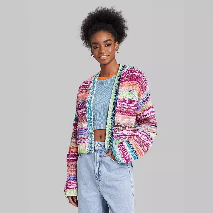 Women's Open Statement Cardigan - Wild Fable™ | Target