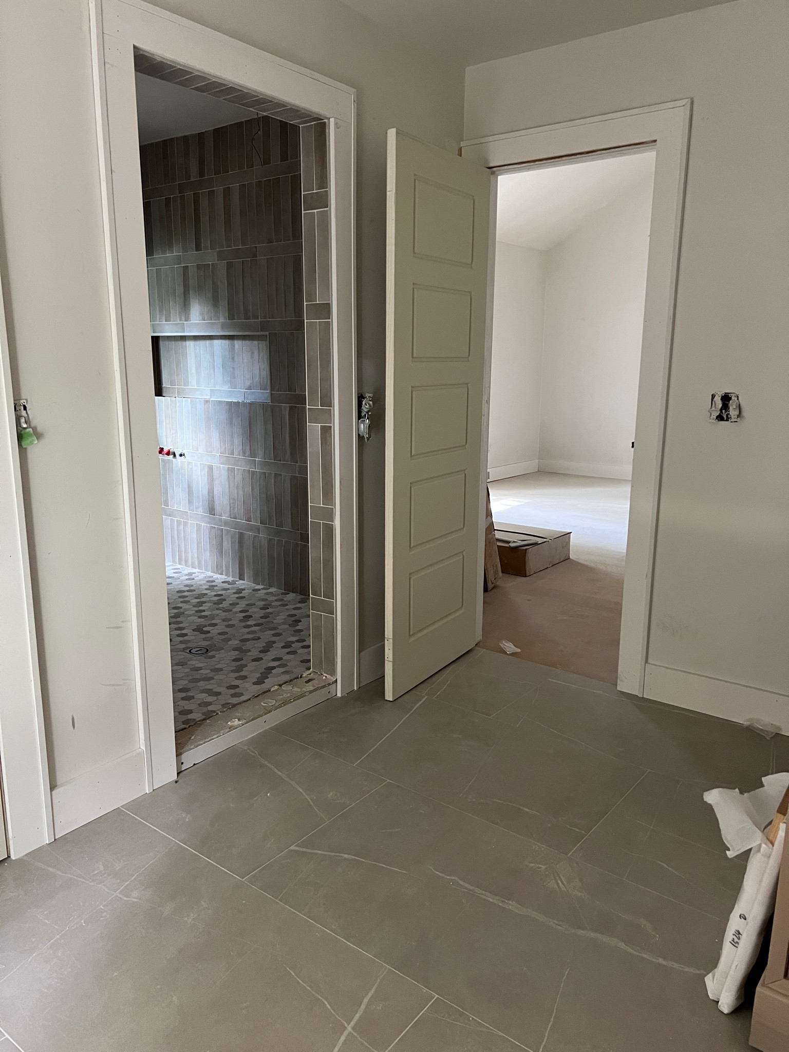 This Bedrosians floor tile looks even better in person! Highly recommend if you are looking for a larger format tile

#LTKHome