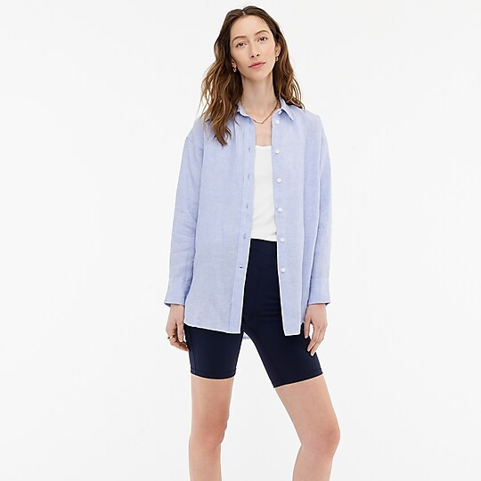 Relaxed-fit Baird McNutt Irish linen shirt | J. Crew US