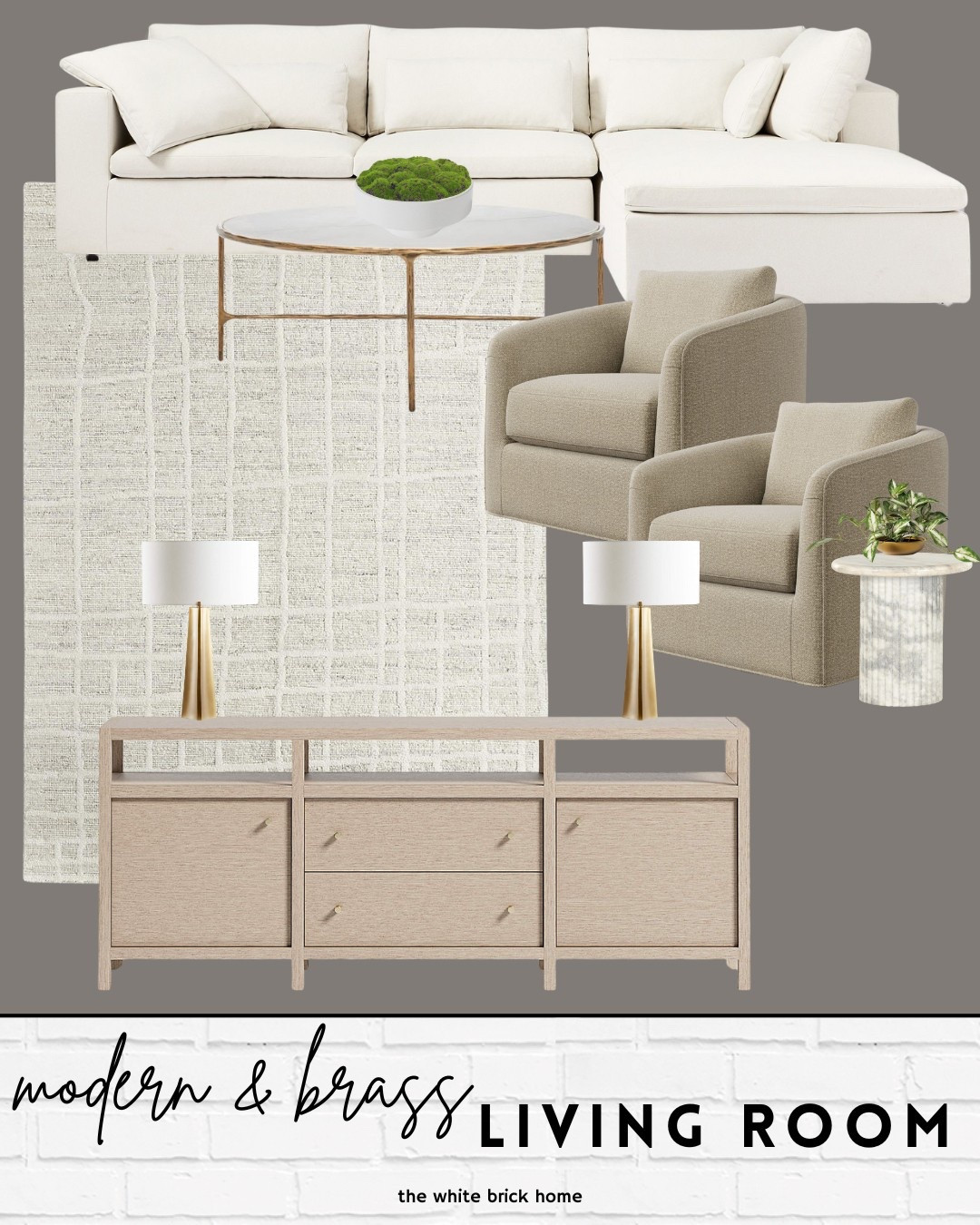 A bright living room design with clean lines and comfortable furniture, perfect for a cozy movie night in! 

Living room, living room decor, living room furniture, living room design, living room mood board, neutral living room, modular sofa, modular sectional, modular furniture, media console, media table, side table, accent chair, swivel chair, table lamp, coffee table, area rug, living room rug, living room decor, living room ideas, modern living room, neutral living room, furniture, west elm, Wayfair, pottery barn, crate and barrel 

#LTKOver40 #LTKSaleAlert #LTKHome