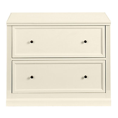 Tuscan File Console with Full Extension Drawers & Antique Brass Hardware | Ballard Designs, Inc.