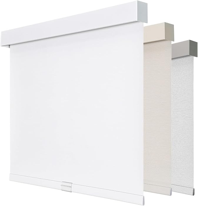 Joydeco 100% Blackout Roller Shades Cordless Blinds for Windows, Free-Stop Shades, UV Protection,... | Amazon (US)