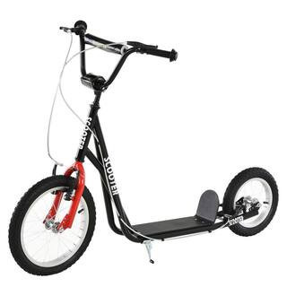 Youth Scooter, Teens Kick Scooter, Adjustable Handlebar Ride on Toy for 5+, Black | The Home Depot