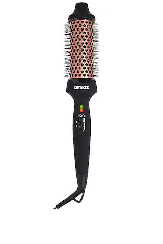 amika Blowout Babe Thermal Brush in Black & Rose Gold from Revolve.com | Revolve Clothing (Global)
