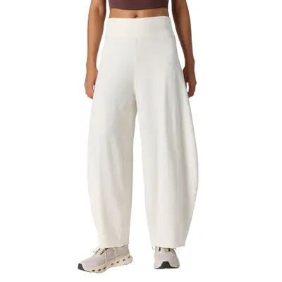Free People Hot Shot Barrel Leg Pants in Ivory at Nordstrom, Size Large | Nordstrom