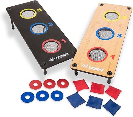 TRIUMPH Washer Toss Combo - Includes 2 Game Platforms, 6 Toss Bags, 6 Washers | Amazon (US)