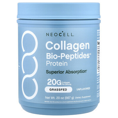 NeoCell, Collagen Bio-Peptides™ Protein, Unflavored, 20 oz (567 g) | iHerb