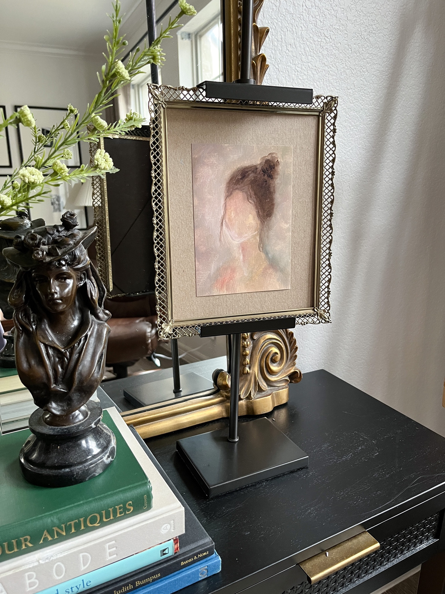 Art easel and faux florals for Spring 

#LTKhome #LTKstyletip #LTKSeasonal