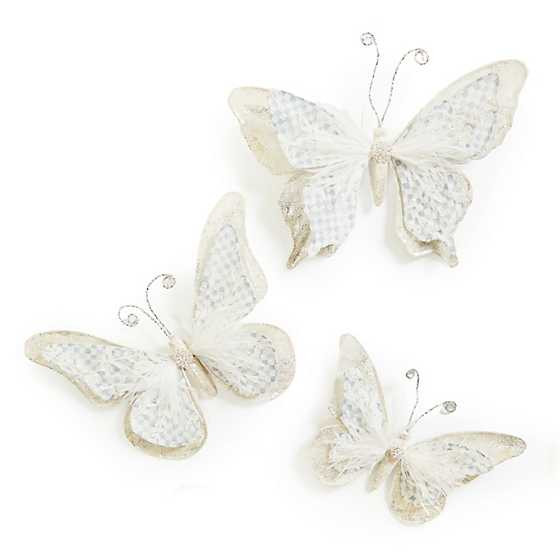Crystal Palace Butterfly Clips, Set of 3 | MacKenzie-Childs