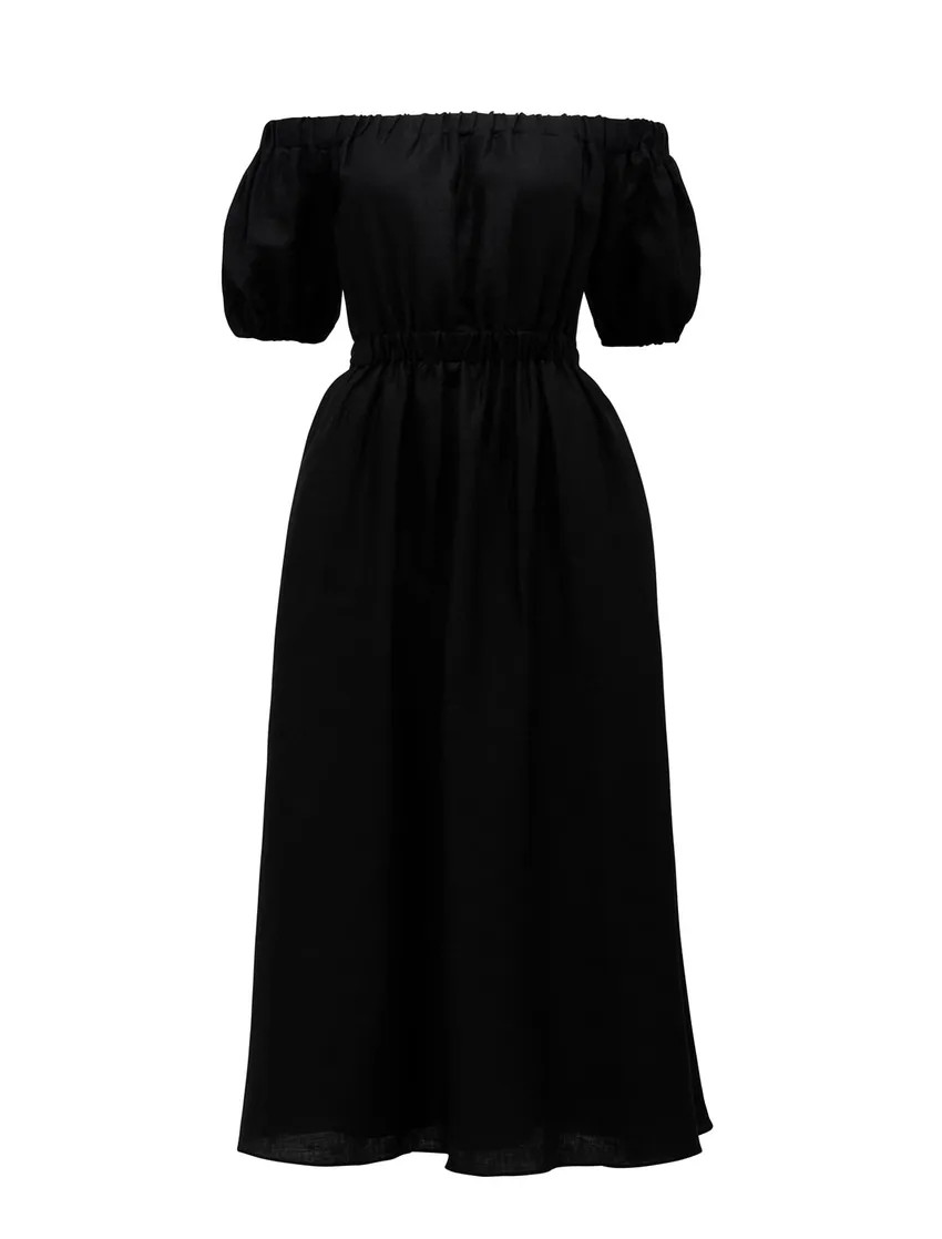 Milan Bardot Midi Dress | Ever New (CA)