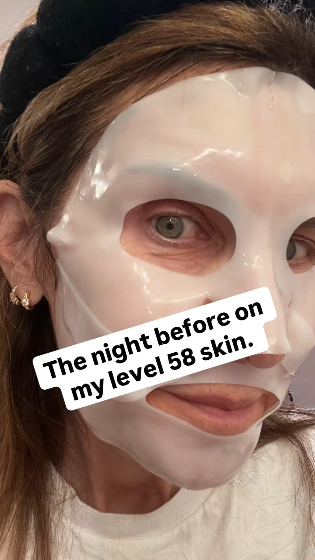 I wore this Biodance mask the night before I had my makeup trial for my daughter’s wedding. 
It has Low-Molecular Weight Collagen which minimizes pores and increases skin elasticity. It has galactomyces which improves skin tone & texture. It has oilgo hyaluronic acid which provides hydration. It also has nacinamide
which improves skin tone. 

#LTKselfcare #LTKgrwm #LTKBeauty