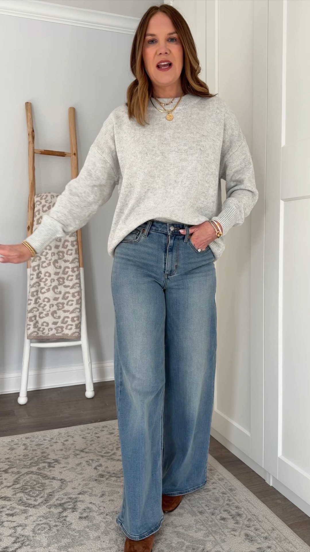 A few things I’d recommend buying from Target right now! Aritzia look for less pull on trousers that are endlessly versatile, the perfect grey crewneck sweater, comfortable and flattering wide leg jeans that make you look taller and slimmer, and a ribbed matching Lou he set that would give Skims a serious run for its money!



#LTKSeasonal #LTKFindsUnder50 #LTKOver40