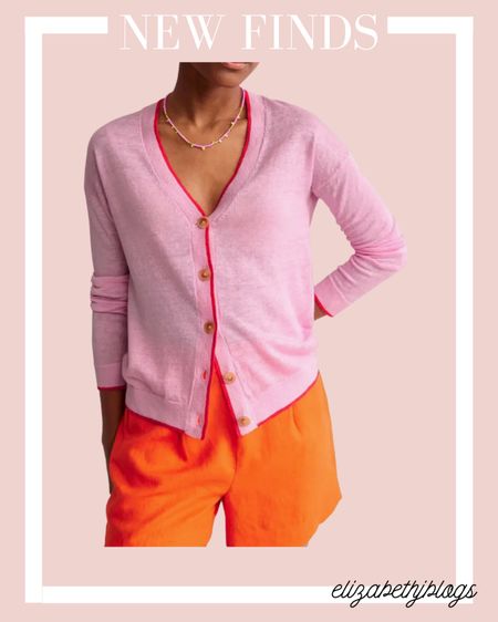 Pink cardigan. Pink sweater. Spring outfit. Summer outfit. Work outfit 