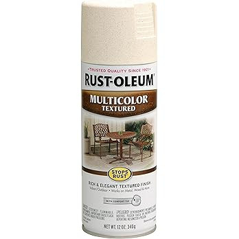 Rust-Oleum 239121 Stops Rust Multi-Color Textured Spray Paint, 12 Ounce (Pack of 1), Caribbean Sa... | Amazon (US)