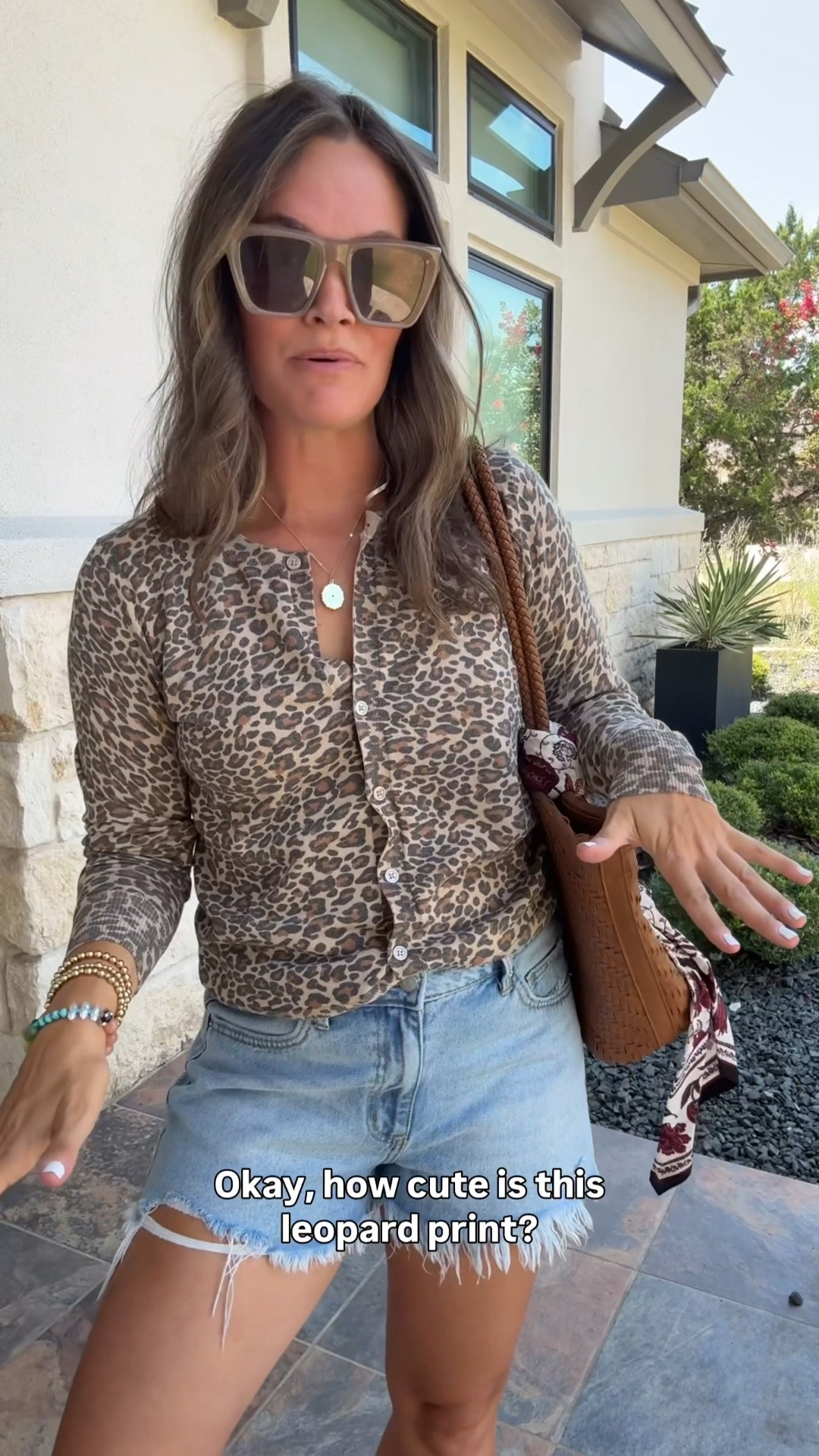 The cutest leopard print top from walmart! Tts also comes in solid. Lightweight a great transition top to fall. In a small! #walmartfashion #walmartfinds #leopardprint #falloutfit

#LTKSaleAlert #LTKootd #LTKgrwm