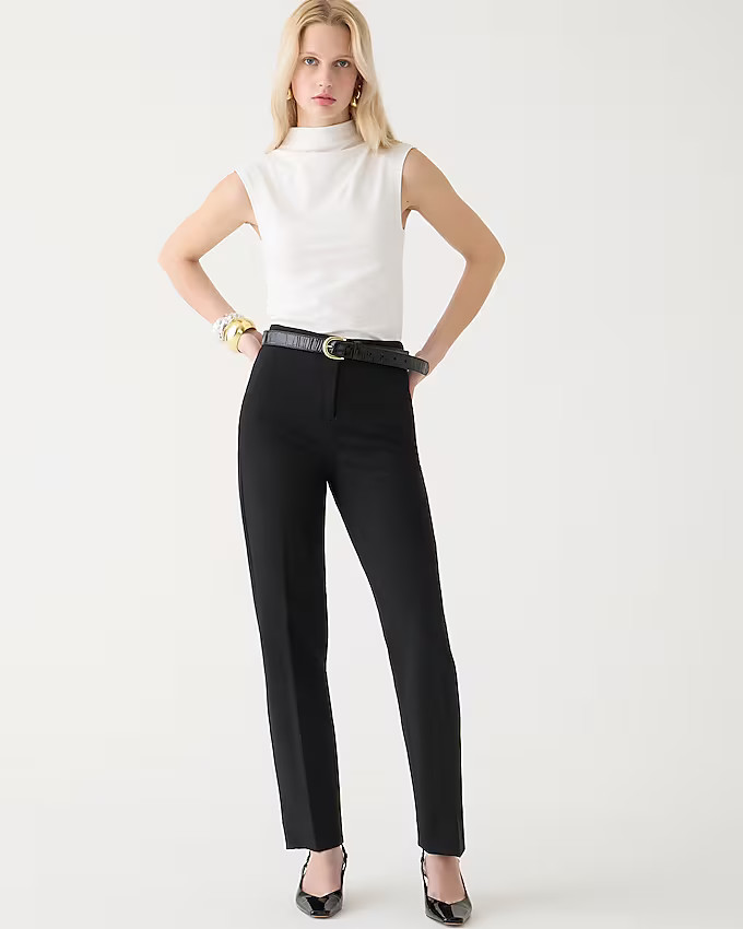 Kate straight-leg pant in four-season stretch | J. Crew US