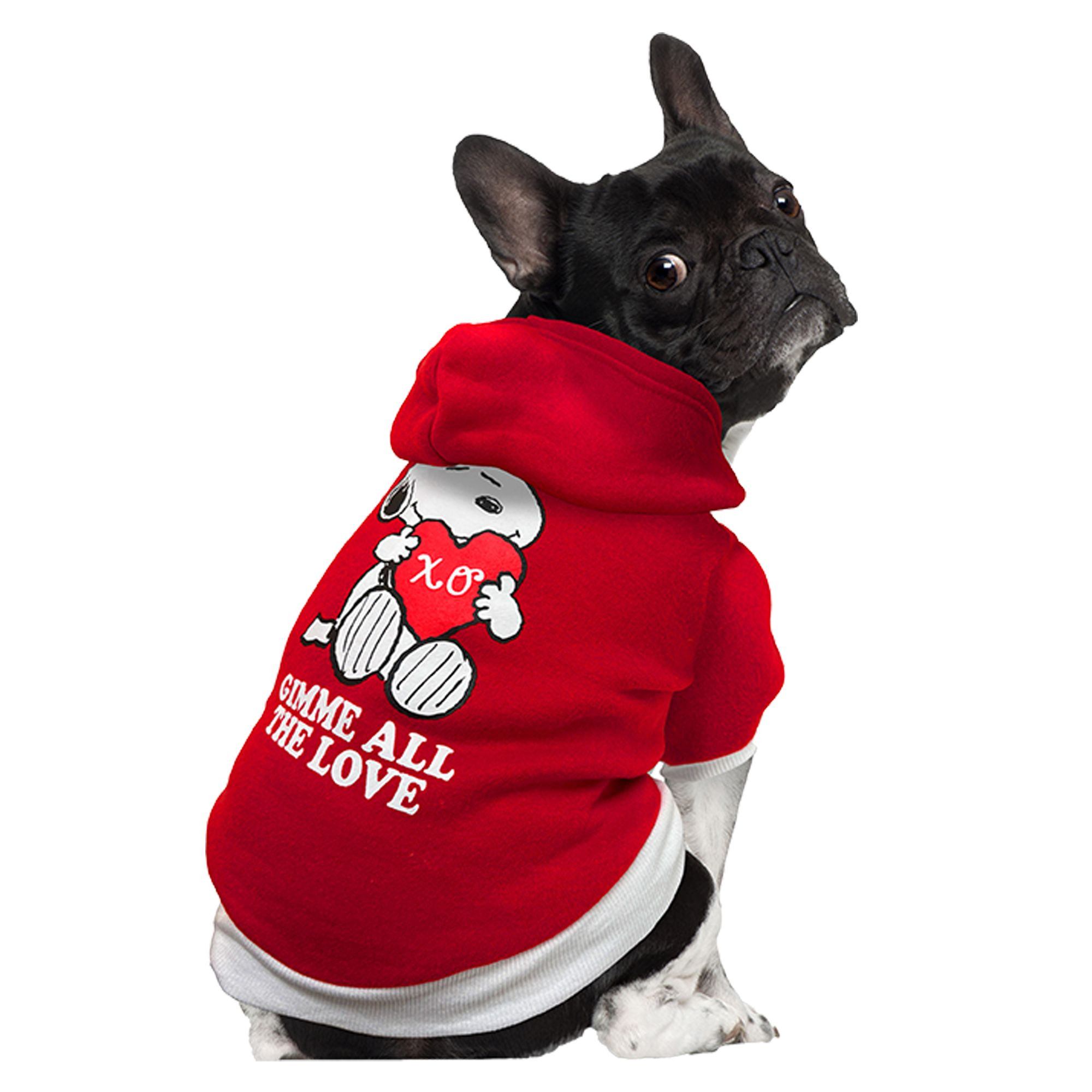 Give Me All the Love Snoopy Hoodie | PetSmart