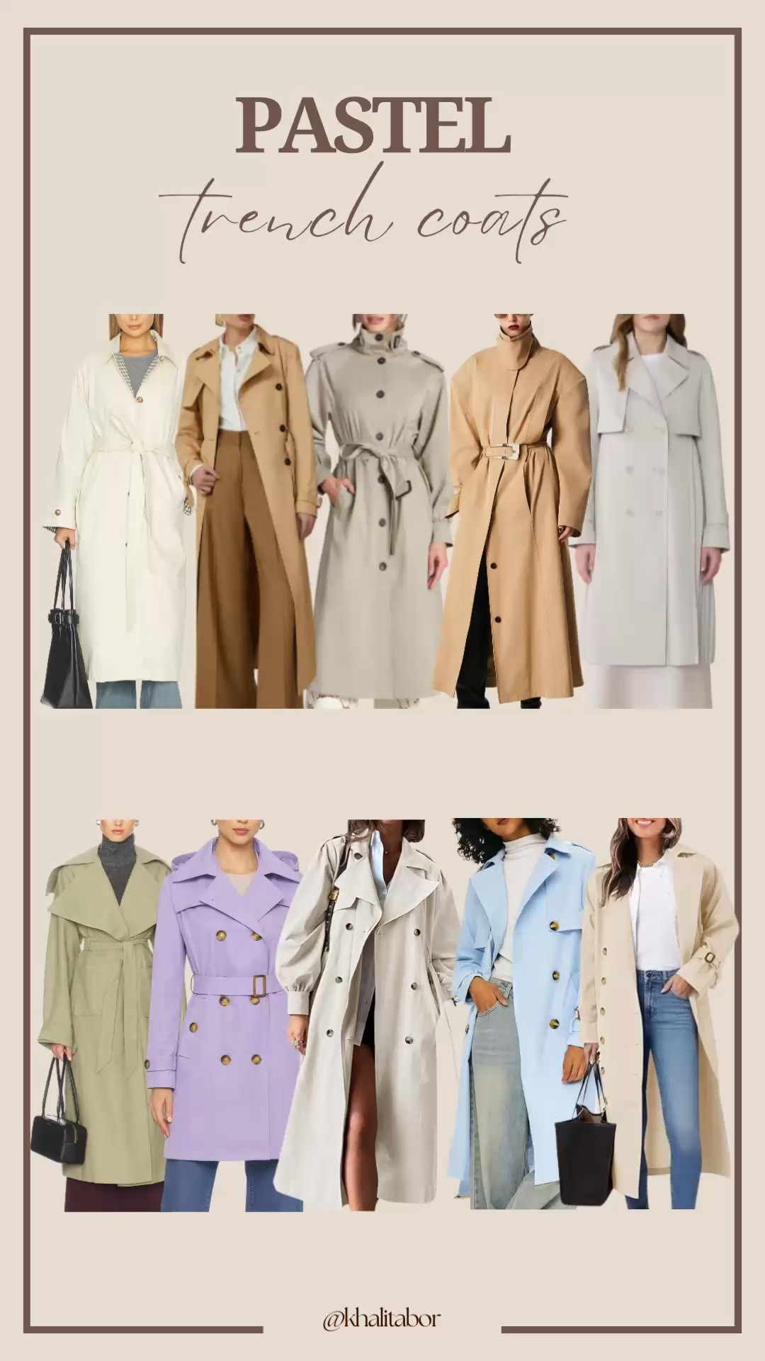 Spring Trench Coats 🌸

#LTKootd #LTKPlusSize #LTKSeasonal