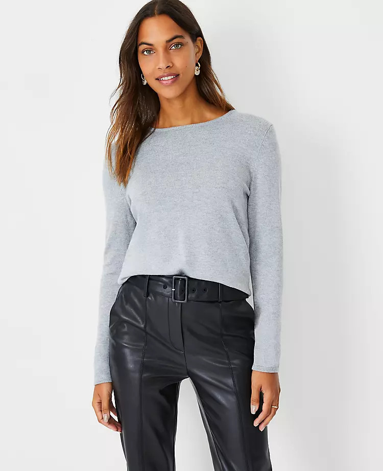 Crew Neck Sweater | Ann Taylor (US)