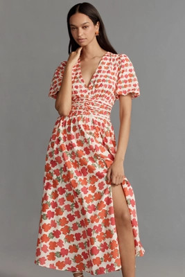The Katerina Button-Front Dress | Anthropologie (US)