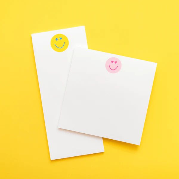 Peace, Love & Happy Smile Notepad Duo | Joy Creative Shop