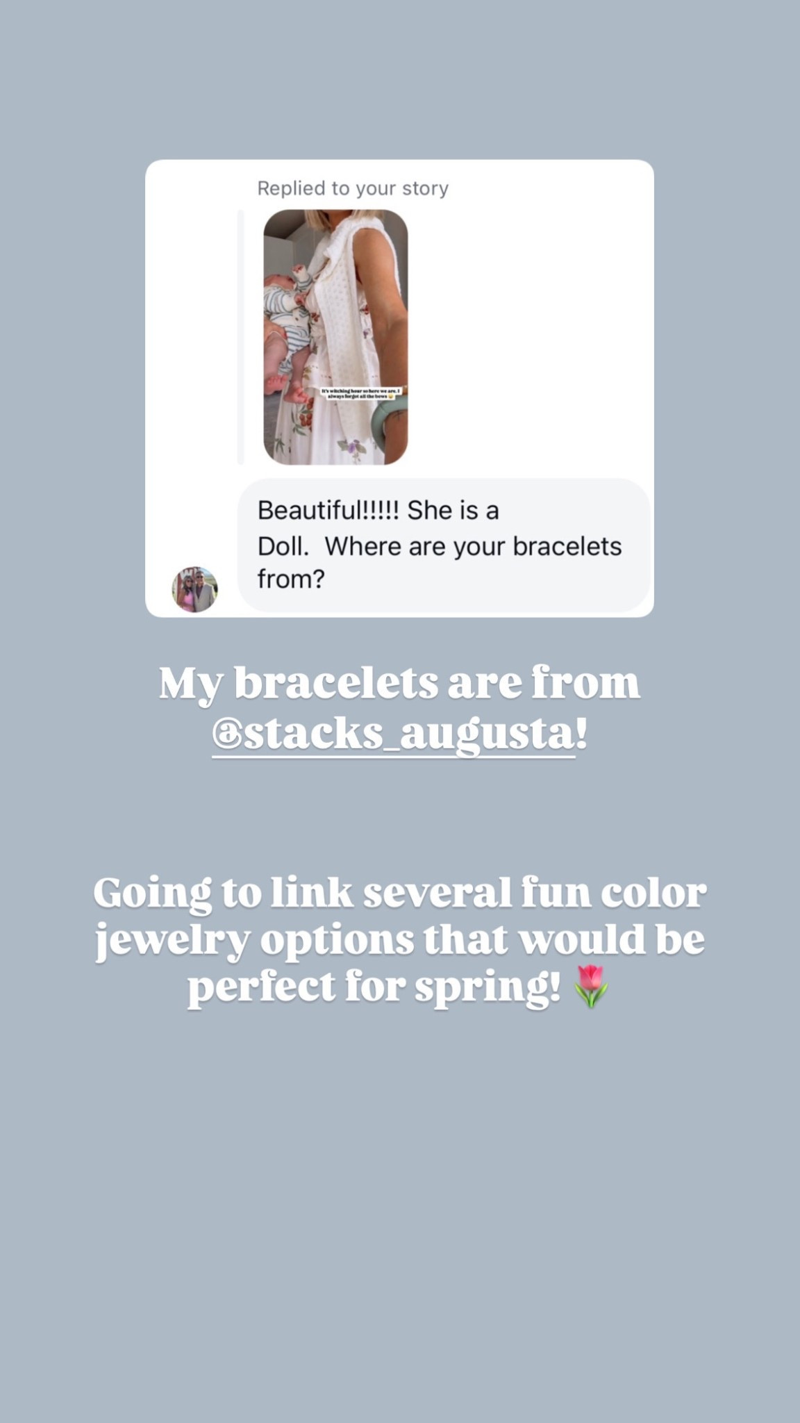 My brackets are from Stacks! I can’t link to them, but I linked several similar fun, colored brackets! 

Loverly Grey, bracelets, jewelry, spring jewelry 

#LTKSeasonal