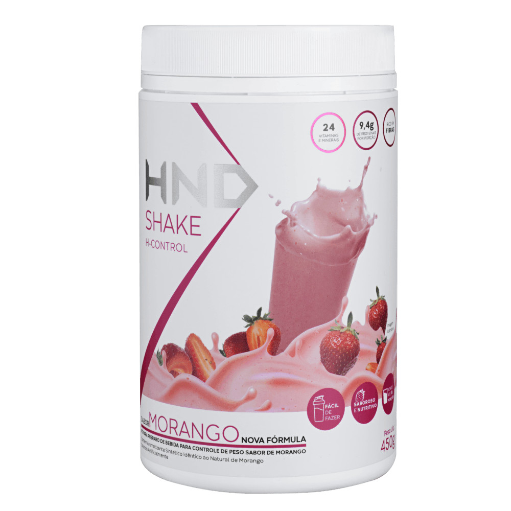 Shake H-Control Sabor Morango HND 450g - Loja Oficial Hinode | Maquiagem, Fragrâncias, Corpo e B... | Hinode (BR)