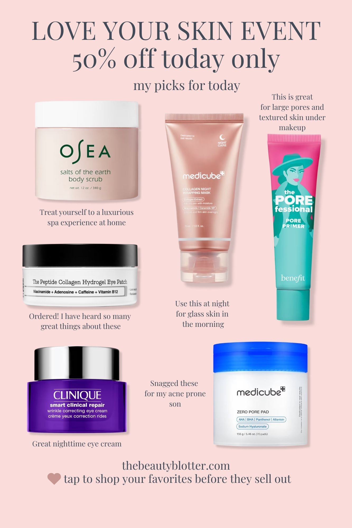 Snag these today at 50% off


#LTKOver40 #LTKselfcare #LTKBeauty