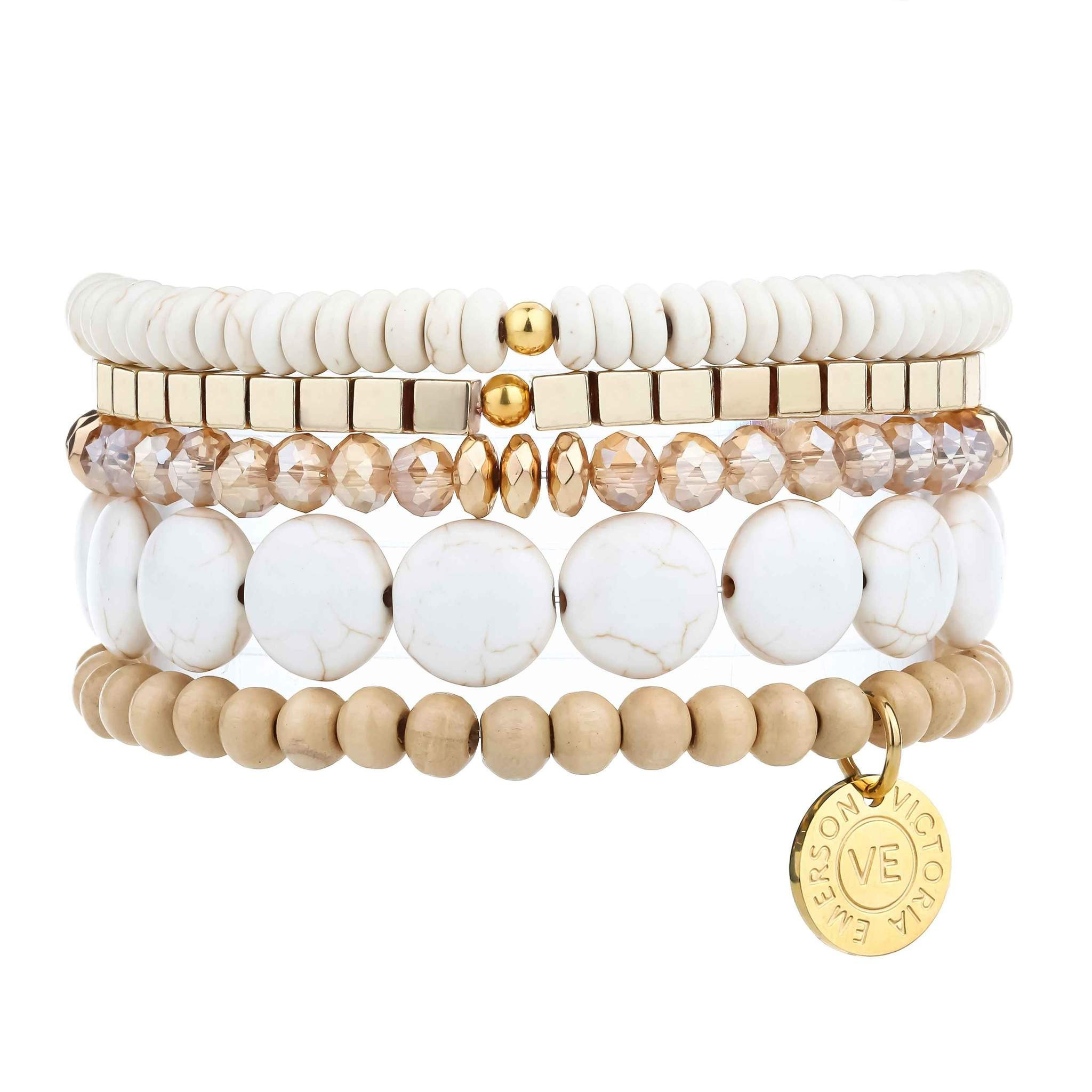 Moonstruck Stacking Bracelet Set | Victoria Emerson