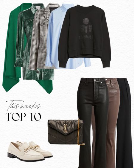 This week’s top 10 best sellers! From velvet dresses to jackets to cashmere wraps! So many amazing pieces from this week’s best sellers. I also love both pairs of coated denim and of course these amazing trousers.

#LTKGiftGuide #LTKHolidaySale #LTKSeasonal