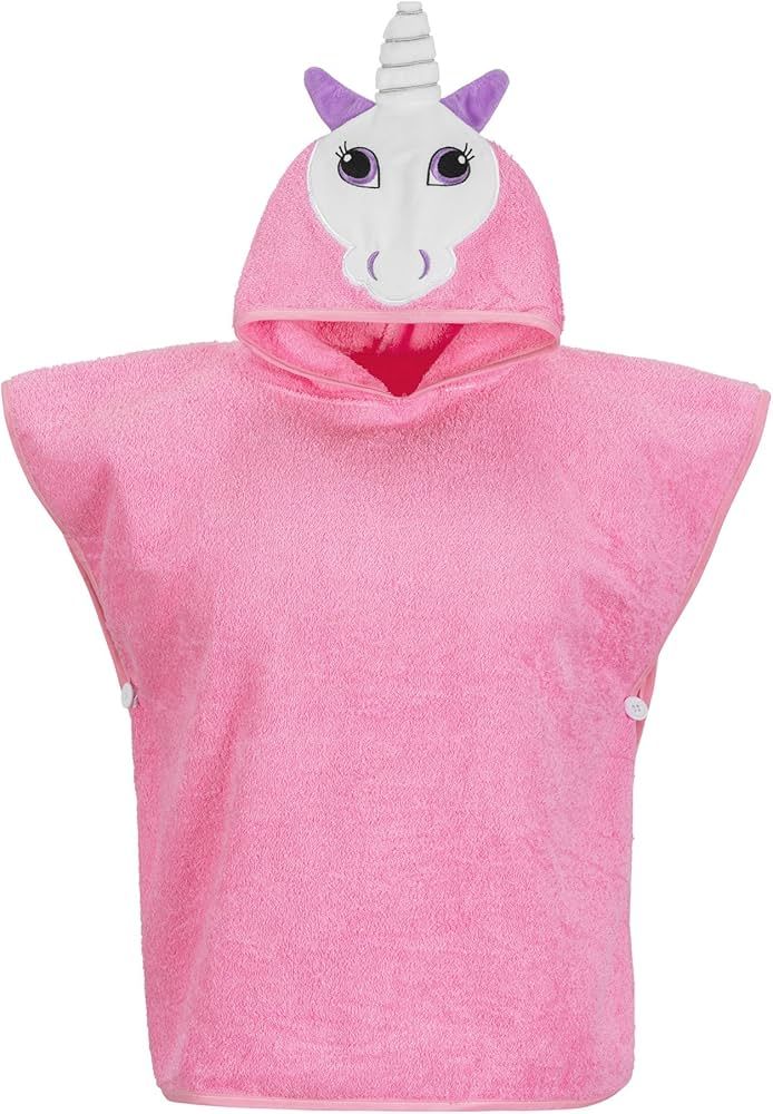 Hudz Kidz Unicorn Towel for Girls Premium Hooded Towel Poncho for Kids & Toddlers, Soft 100% Cott... | Amazon (US)