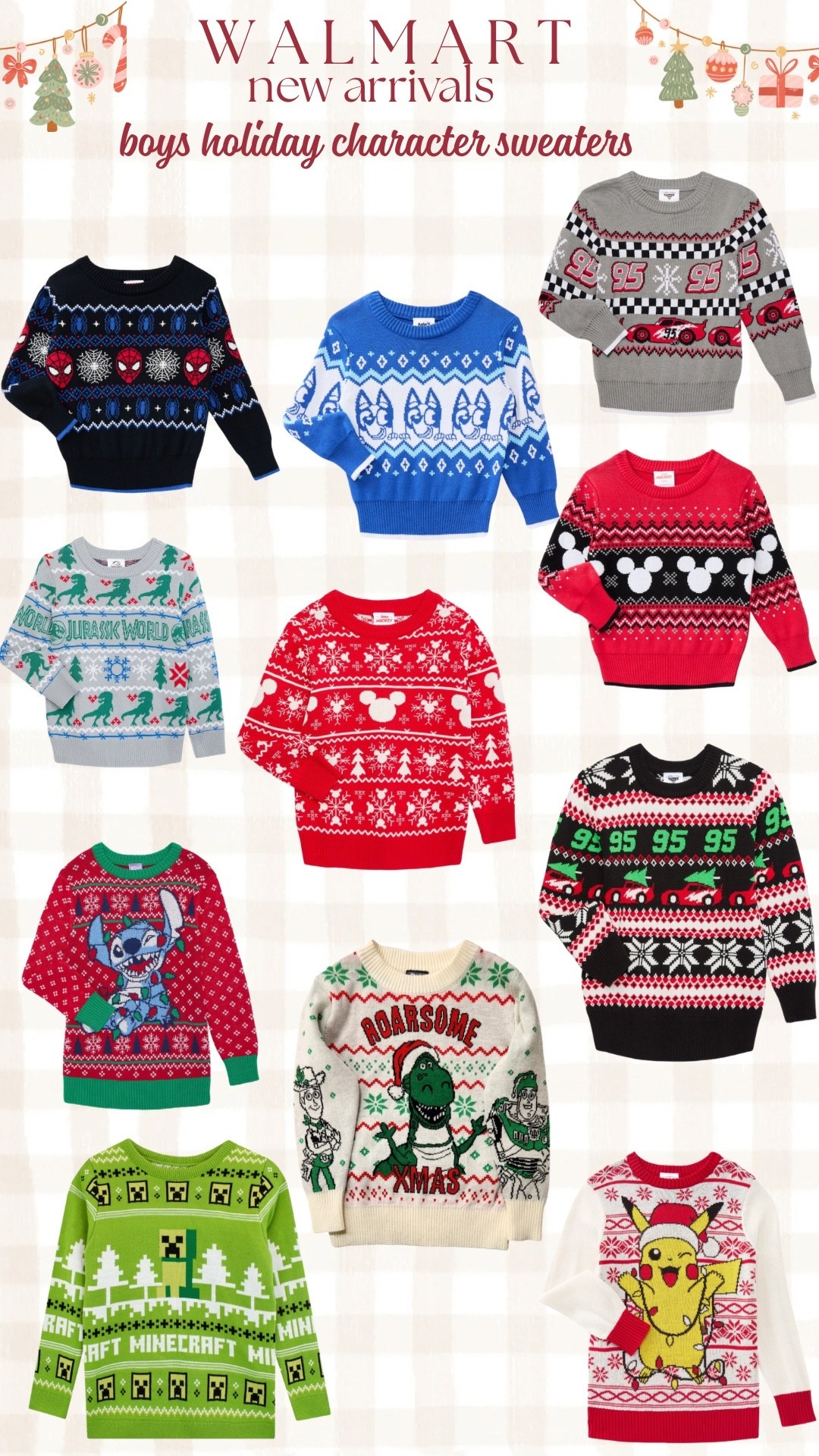Cute new holiday sweaters for the boys! #walmart #walmartfinds #walmartfashion #boymom #boyfashion #holidays

#LTKBaby #LTKKids #LTKFamily