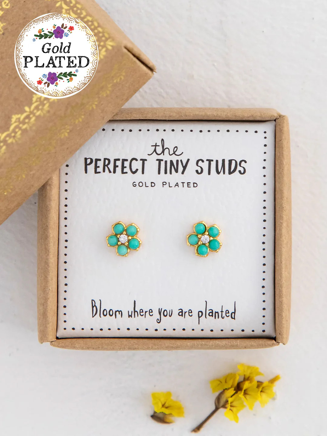 Perfect Tiny Stud Earrings - Butterflies | Natural Life