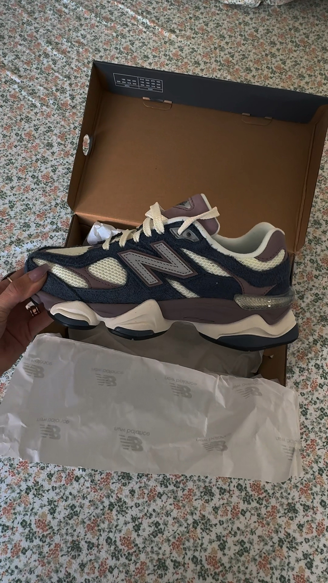 Obsessed with New Balance 9060s, these are a footlocker exclusive! #newbalance #newbalance9060 