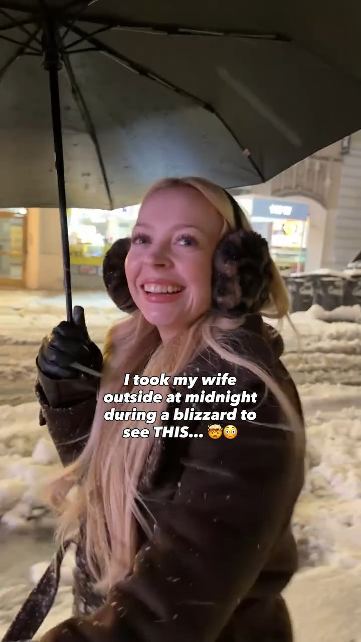Taylor heard about an event that happens at Times Square every night at midnight… It just so happened that a blizzard was happening at the same time! We had so much fun ❣️❄️

#LTKTravel #LTKSeasonal #LTKootd