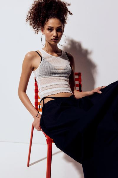 Poplin Circle Skirt - Regular waist - Maxi - Black - Ladies | H&M US | H&M (US + CA)