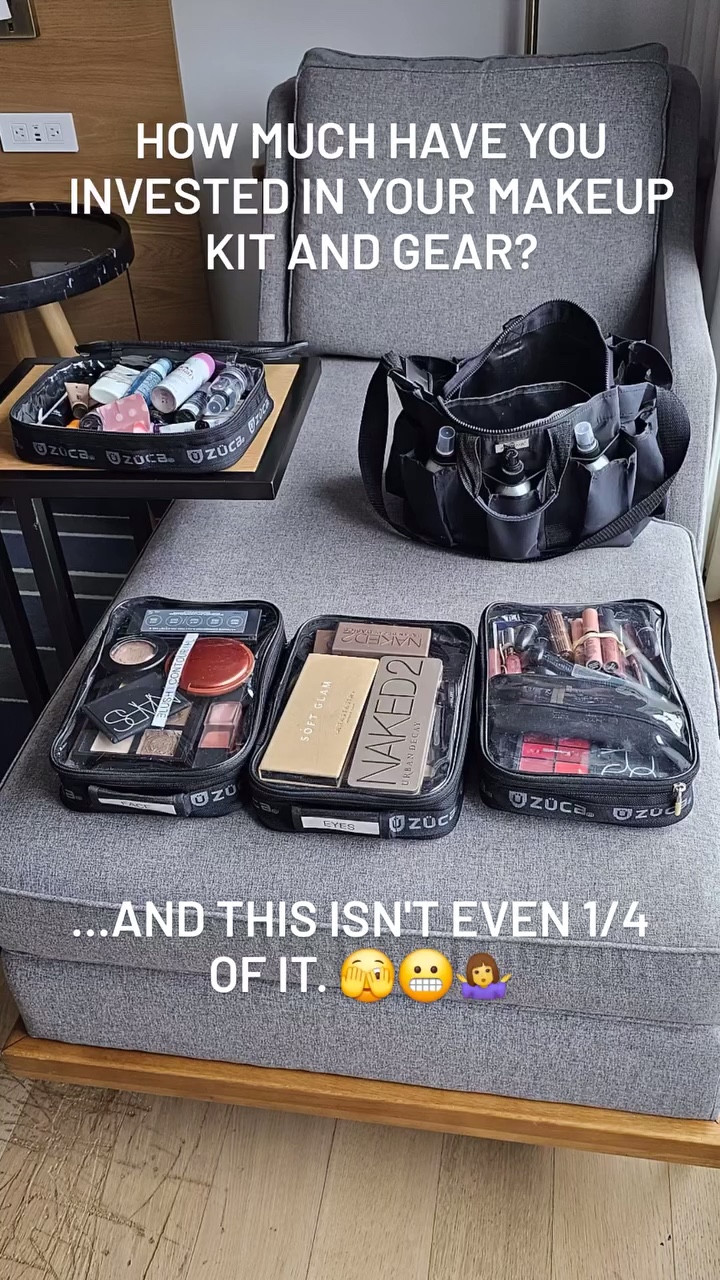 My fellow makeup artists know... From skincare, brushes, lashes, palettes, bags/cases/totes, lighting, other misc., and of course, the makeup. It adds up quickly!

#upstatenewyorkmua #nymakeupartist #makeupartist #makeupartistkit #makeupkit #muainvestment #makeupartistsworldwide #makeupartists #albanycountymua #albanycountymakeupartist #albanynymakeupartist

#LTKdayinmylife #LTKBeauty
