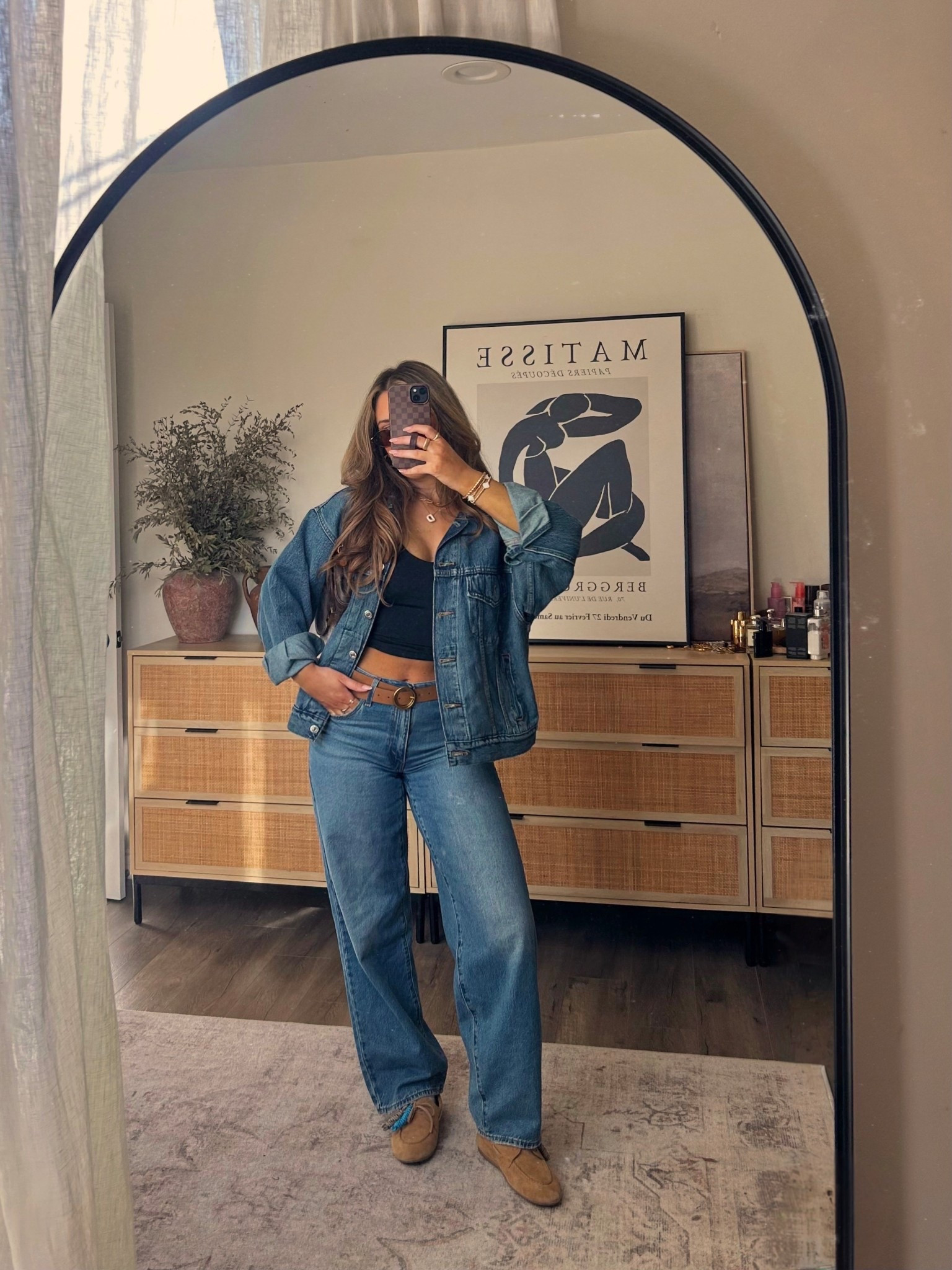 Denim on denim ootd

#LTKootd