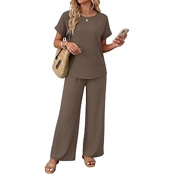 XIEERDUO Summer Sets For Women 2 Piece Sets Matching Set Women Clothing Lounge Set Beach Vacation... | Amazon (US)